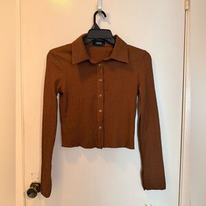 Cider Rust Button Down Shirt